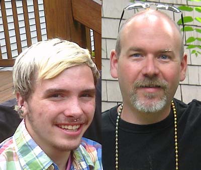 Stephen and Greg